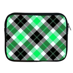 Smart Plaid Green Apple Ipad 2/3/4 Zipper Cases by ImpressiveMoments