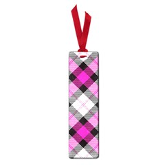 Smart Plaid Hot Pink Small Book Marks by ImpressiveMoments