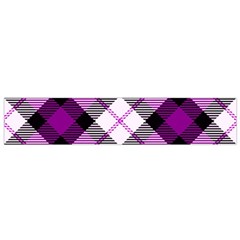 Smart Plaid Purple Flano Scarf (small)  by ImpressiveMoments