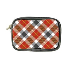 Smart Plaid Warm Colors Coin Purse by ImpressiveMoments