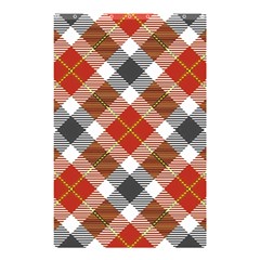 Smart Plaid Warm Colors Shower Curtain 48  X 72  (small)  by ImpressiveMoments