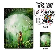 The Gate In The Magical World Multi-purpose Cards (rectangle)  by FantasyWorld7