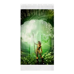 The Gate In The Magical World Shower Curtain 36  X 72  (stall)  by FantasyWorld7