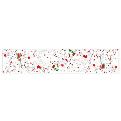 Christmas Critters Scarf By M  Nicole Van Dam Flano Scarf (small) by CreativityCentral