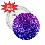 Midnight Glitter 2.25  Buttons (100 pack) 