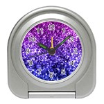 Midnight Glitter Travel Alarm Clocks