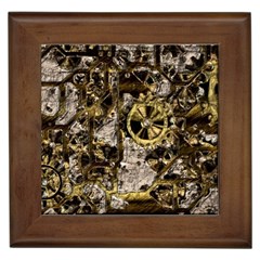 Metal Steampunk  Framed Tiles