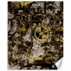 Metal Steampunk  Canvas 11  x 14  