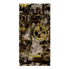 Metal Steampunk  Shower Curtain 36  x 72  (Stall) 