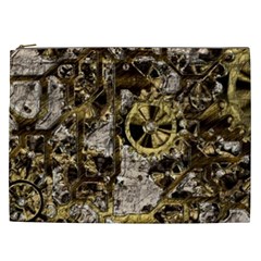 Metal Steampunk  Cosmetic Bag (XXL) 