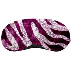 Purple Zebra Print Bling Pattern  Sleeping Masks