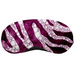 Purple Zebra Print Bling Pattern  Sleeping Masks Front