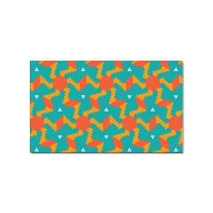 Sun Pattern Sticker (rectangular) by LalyLauraFLM