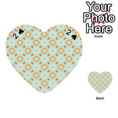 Cute Seamless Tile Pattern Gifts Playing Cards 54 (heart) 