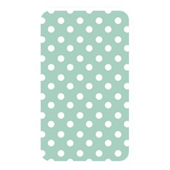 Light Blue And White Polka Dots Memory Card Reader by GardenOfOphir