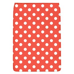 Indian Red Polka Dots Flap Covers (s)  by GardenOfOphir