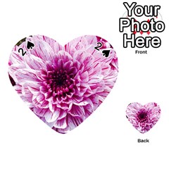 Wonderful Flowers Playing Cards 54 (Heart) 