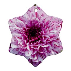 Wonderful Flowers Snowflake Ornament (2-Side)