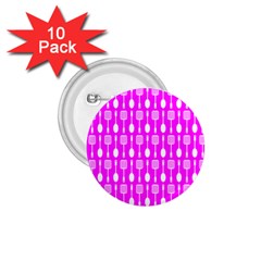 Purple Spatula Spoon Pattern 1.75  Buttons (10 pack)