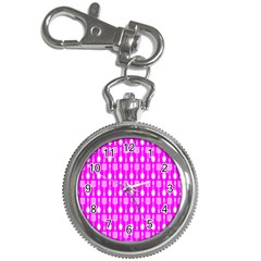 Purple Spatula Spoon Pattern Key Chain Watches