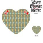 Spatula Spoon Pattern Playing Cards 54 (Heart)  Front - Heart10