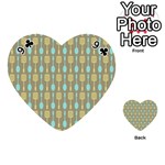 Spatula Spoon Pattern Playing Cards 54 (Heart)  Front - Club9