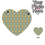 Spatula Spoon Pattern Playing Cards 54 (Heart)  Front - ClubJ