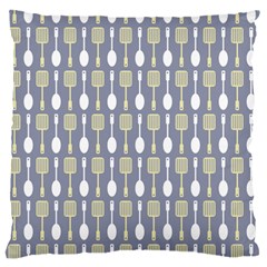 Spatula Spoon Pattern Large Cushion Cases (two Sides) 