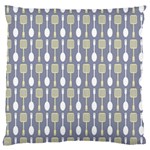 Spatula Spoon Pattern Large Cushion Cases (Two Sides)  Front
