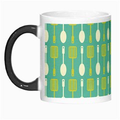 Spatula Spoon Pattern Morph Mugs by GardenOfOphir