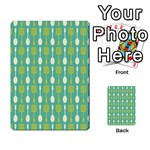 Spatula Spoon Pattern Multi-purpose Cards (Rectangle)  Back 9