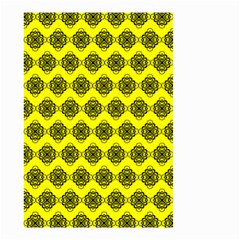 Abstract Knot Geometric Tile Pattern Small Garden Flag (two Sides)