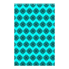 Abstract Knot Geometric Tile Pattern Shower Curtain 48  X 72  (small) 