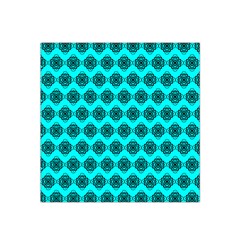 Abstract Knot Geometric Tile Pattern Satin Bandana Scarf by GardenOfOphir