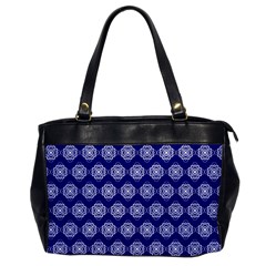 Abstract Knot Geometric Tile Pattern Office Handbags by GardenOfOphir