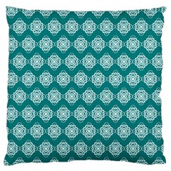 Abstract Knot Geometric Tile Pattern Standard Flano Cushion Cases (two Sides)  by GardenOfOphir