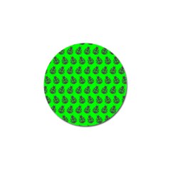 Ladybug Vector Geometric Tile Pattern Golf Ball Marker (10 Pack) by GardenOfOphir