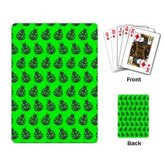 Ladybug Vector Geometric Tile Pattern Playing Card by GardenOfOphir