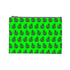 Ladybug Vector Geometric Tile Pattern Cosmetic Bag (large)  by GardenOfOphir