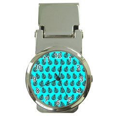 Ladybug Vector Geometric Tile Pattern Money Clip Watches by GardenOfOphir