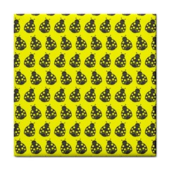 Ladybug Vector Geometric Tile Pattern Tile Coasters
