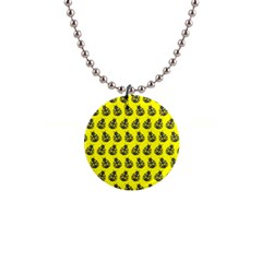 Ladybug Vector Geometric Tile Pattern Button Necklaces