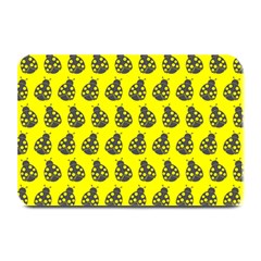 Ladybug Vector Geometric Tile Pattern Plate Mats