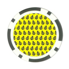 Ladybug Vector Geometric Tile Pattern Poker Chip Card Guards