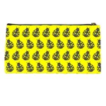 Ladybug Vector Geometric Tile Pattern Pencil Cases Back