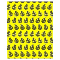 Ladybug Vector Geometric Tile Pattern Drawstring Bag (Small)