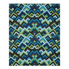 Trendy Chic Modern Chevron Pattern Shower Curtain 60  X 72  (medium)  by GardenOfOphir