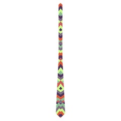 Trendy Chic Modern Chevron Pattern Neckties (One Side) 