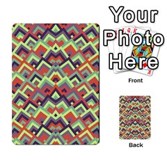 Trendy Chic Modern Chevron Pattern Multi-purpose Cards (Rectangle) 