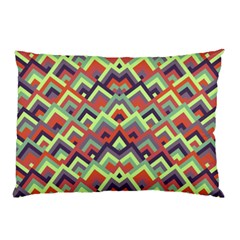 Trendy Chic Modern Chevron Pattern Pillow Cases by GardenOfOphir